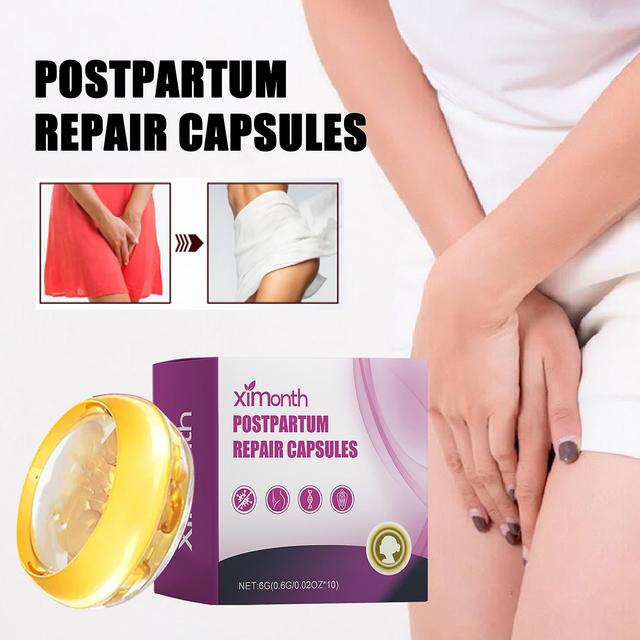 Zgwelt Postpartum Repair Capsules, Women's Private Care Capsules, Repair Vaginal Capsule for Women, Firming, Slimming and Nourishing 10pcs-1pack on Productcaster.