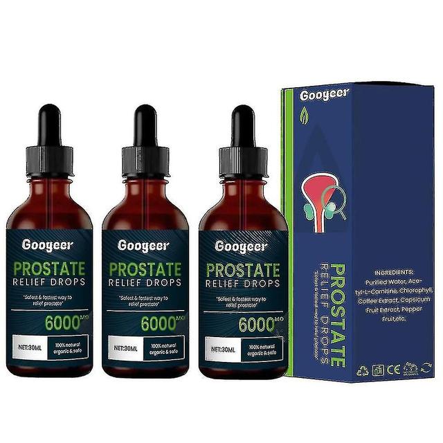 1-3szt Krople do leczenia prostaty; Advance Supplement To Support Prostate Health 3pcs on Productcaster.