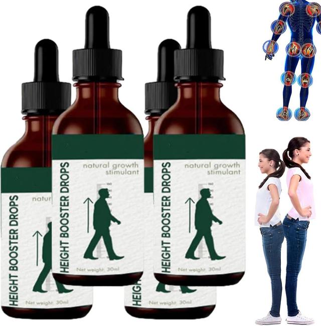 Height Growth Oil - Premium Peak Height Growth Supplement For Kids & Teens To Grow Taller Naturally - Height Growth With Bone Support Complex 4pcs ... on Productcaster.