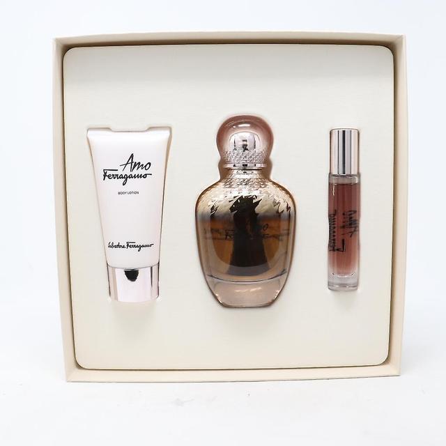 Salvatore Ferragamo Amo Ferragamo Eau de Parfum 3-teiliges Set / Neu mit Box on Productcaster.