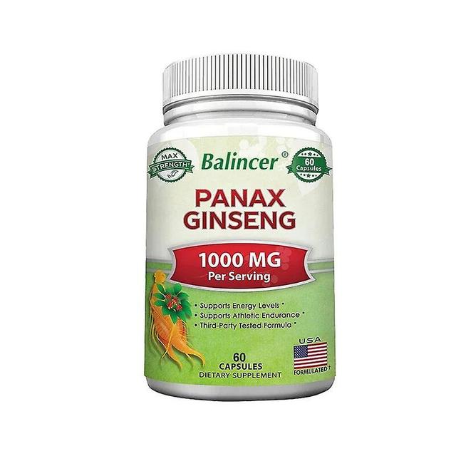 Vorallme Balincer Ginseng-Extrakt-Ergänzung, unterstützt Energie, Immunsystem, männliche Leistungsfähigkeit, 120 Kapseln Nahrungsergänzungsmittel, ... on Productcaster.