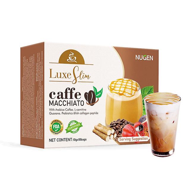 Luxe Slim Caffee MACCHIATO com colágeno e L-glutationa, 10 sachês 1Box on Productcaster.