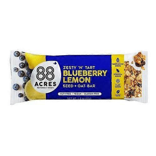 88 Acres Blueberry Lemon Craft Seed Bar ,1.6 Oz(Case Of 9) on Productcaster.