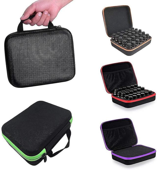 Essential Oil Suitcase Can Hold 30 Bottles Of Aromatherapy Storage Box, Essential Oil Travel Bag black-1 on Productcaster.