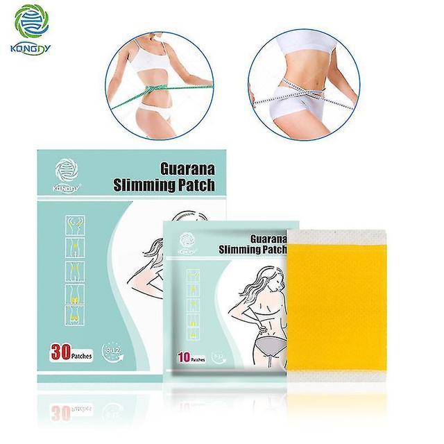 Guarana Slimming Patch 30pcs/box Herb Navel Sticker Slim Patch Weight Lose Produ on Productcaster.