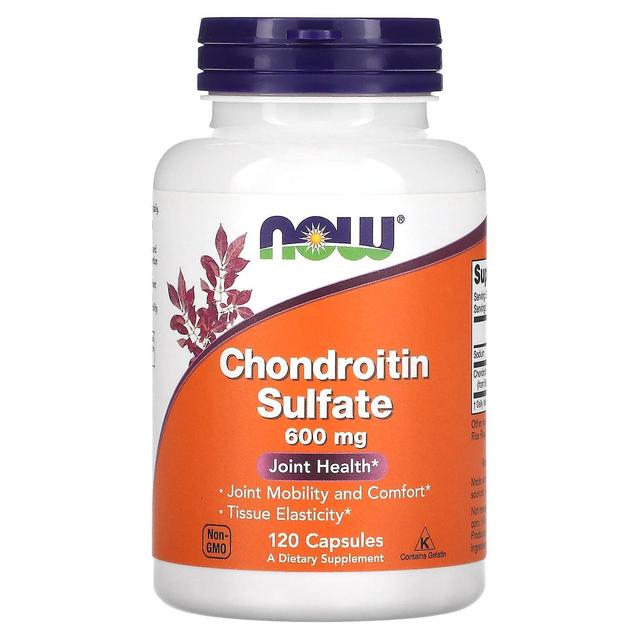 NOW Foods, Chondroitin Sulfate, 600 mg, 120 Capsules on Productcaster.