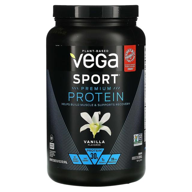 Vega, Sport Premium proteinpulver, Vanilje, 29,2 oz (828 g) on Productcaster.