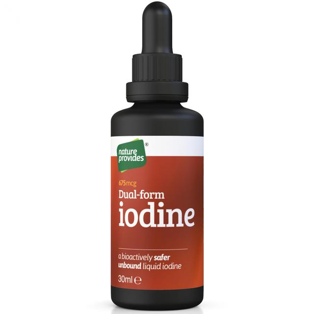 Nature provides dual-form iodine 675mcg on Productcaster.