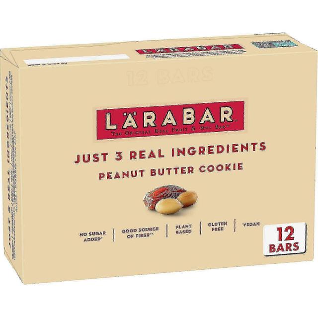 Barras de proteína de biscoito de manteiga de amendoim Larabar, 12 ea on Productcaster.