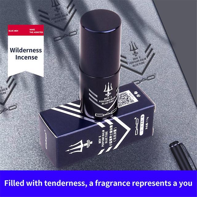 Dad Perfume Solid Balm, Long Lasting Fragrance For Men, Easy To Carry Wilderness Xiang Xiao Ye on Productcaster.