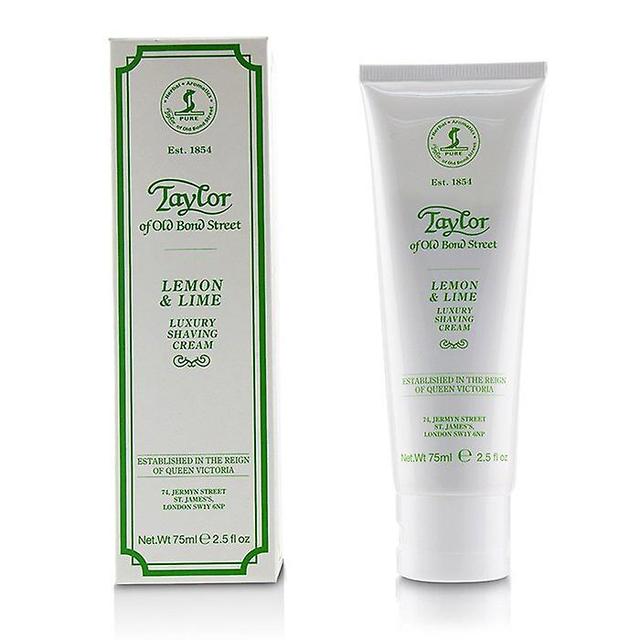 Taylor of Old Bond Street Lemon and lime luxury shaving cream - 75ml/2.5oz on Productcaster.