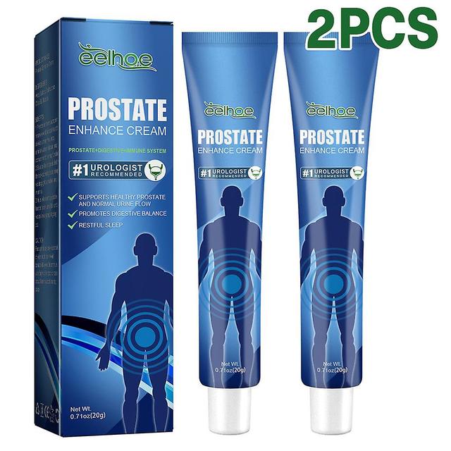 Bestener 1/2pcs Men Prostate Enhance Cream Prostate Relief Support Prostate + Digestive + Immune System Health Care Cream 20g on Productcaster.