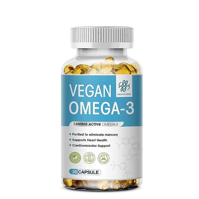 Visgaler Omega 3 Better Than Fish Oil Omega 3 6 9 - Vegan Omega 3 Fatty Acid Supplements Algae Omega 3 Supplement - Vegan Dha, Dpa, Epa 30pcs on Productcaster.