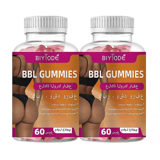 Butt Uitbreiding Gummies Suikervrije Billen En Billen Vergroting Gummies Natuurlijke Bbl Gummies 2st. on Productcaster.