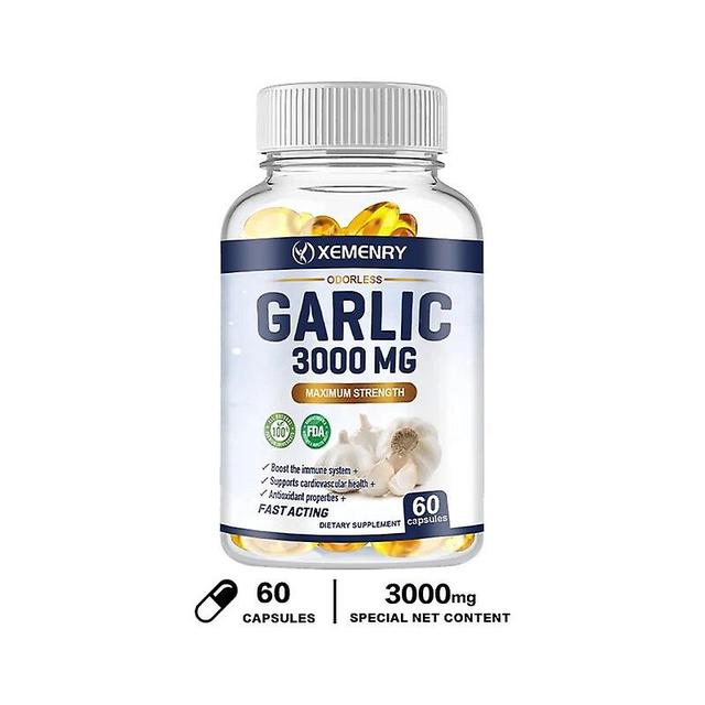 Vorallme Organic Garlic Extract Capsules 60 Capsules on Productcaster.