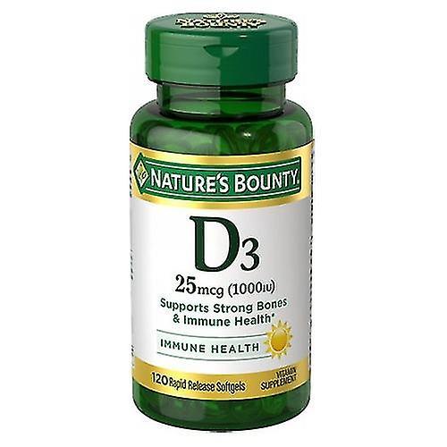 Naturens Bounty D-vitamin, 1000 IE, antal af 1 (pakke med 6) on Productcaster.