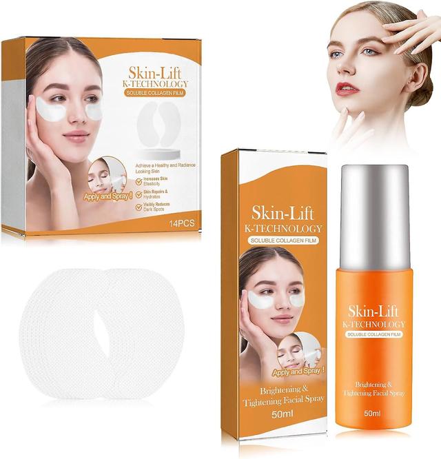 Denstyle Korean Dermalayr Technology Soluble Collagen Film, Soluble Collagen Supplement Film with Hydrolysed Collagen Prevent Fine Lines and Protec... on Productcaster.