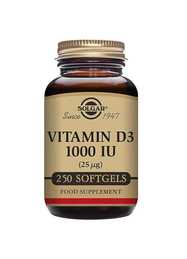 Solgar Vitamine D3 1000iu (25ug) 250 gélules on Productcaster.