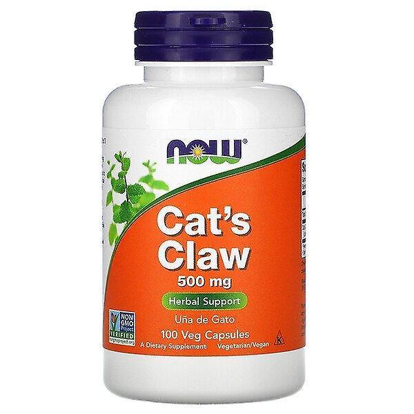 NOW Foods Ora Alimenti, Cat's Claw, 500 mg, 100 Veg Capsule on Productcaster.