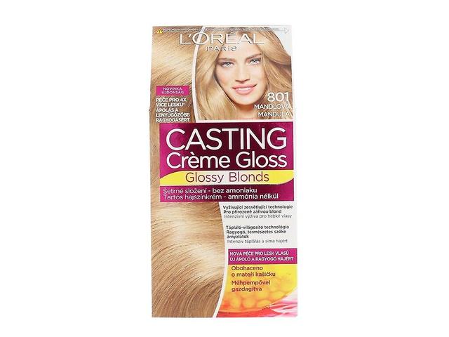 L'Oréal Paris - Casting Creme Gloss Blonds 801 Silky Blonde - Dla kobiet, 48 ml on Productcaster.