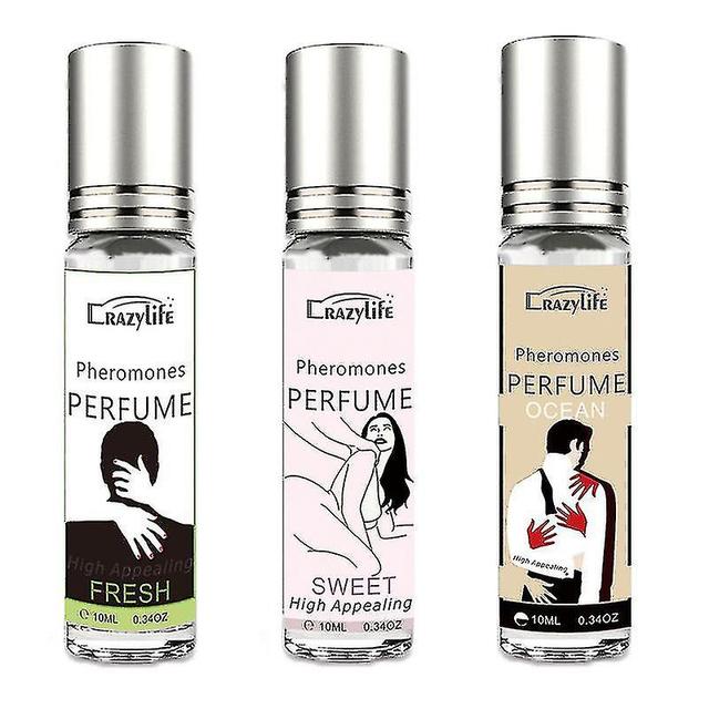 10ml Perfume Long Lasting Pheromone Eau De Toilette Fresh Sweet Ocean Fragrance Men Women pink on Productcaster.