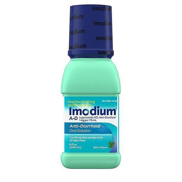 Imodium a-d liquid oral anti-diarrheal medicine, mint flavor, 8 fl. oz on Productcaster.