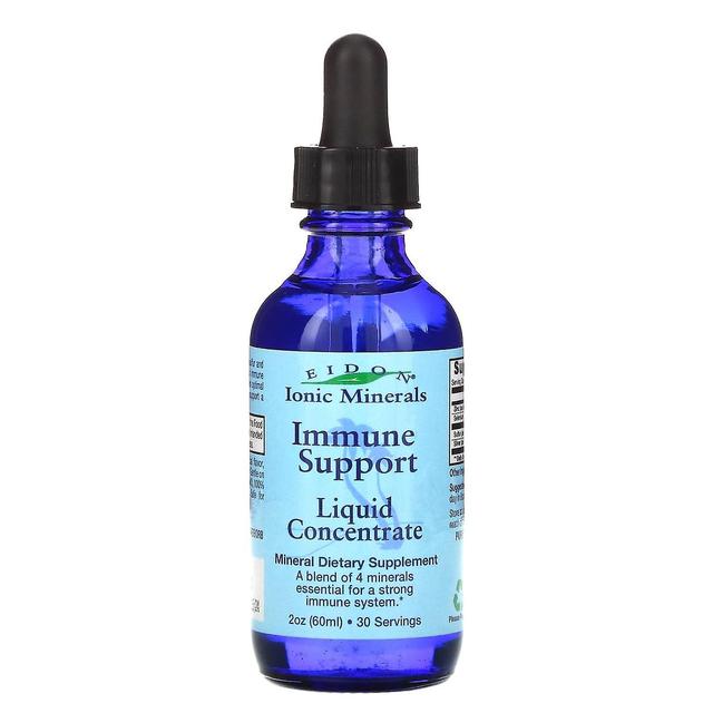 Eidon Mineral Supplements, Ionic Minerals, Immune Support, Liquid Concentrate, 2 oz (60 ml) on Productcaster.