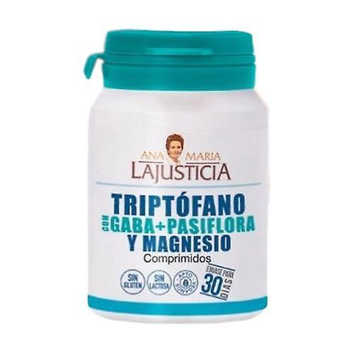 Ana Maria Lajusticia Tryptophan with GABA + passion flower and magnesium 60 tablets on Productcaster.