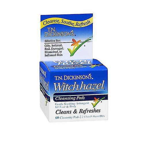 TN Dickinson's T.N. Dickinson's Witch Hazel Cleansing Pads, 60 Ct (Pack of 1) on Productcaster.