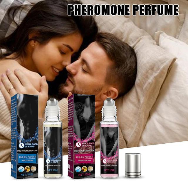 Parfum léger longue durée Pheromone Perfume pour femmes et hommes, High Attractive Roll On Perfume Party Perfume pour hommes x femmes on Productcaster.