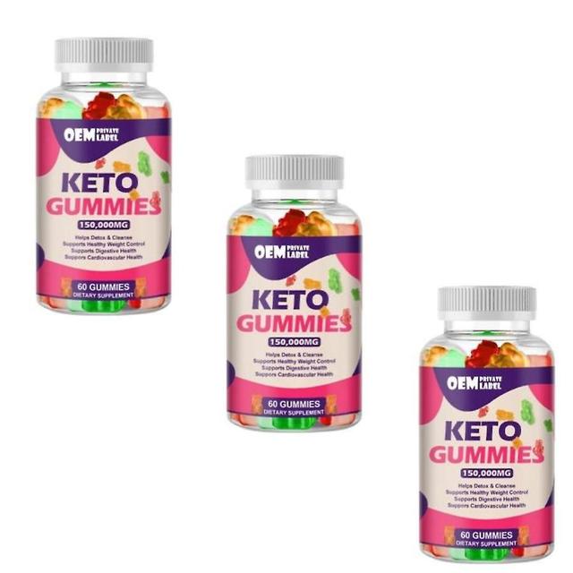 180ct Keto Gummies - Ketonfedtforbrænder, kosttilskud til mænd og kvinder 60 ct on Productcaster.