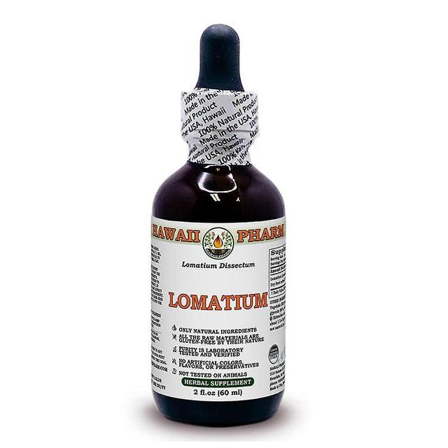 Hawaii Pharm Lomatium (lomatium dissectum) liquid extract 60 ml on Productcaster.