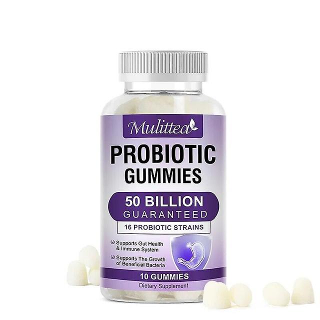 Probiotics Gummies Beneficial Bacteria Speed Up Metabolism Promote Gut Health Relieve gastrointestinal discomfortTIB TIB . 10pcs on Productcaster.