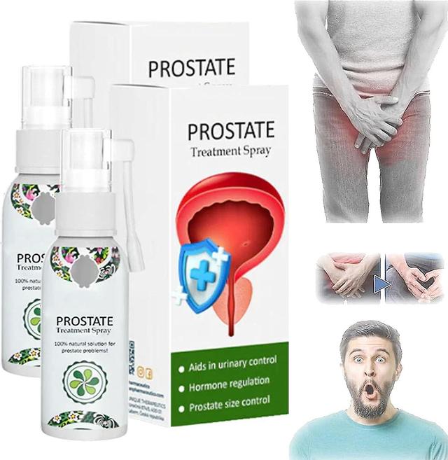 Prostate Treatment Spray, Prostate Health Capsules, Prostate Natural Herbal Spray Save Prostate Health Pro Advanced Prostate Supplement -aqwg 2pcs on Productcaster.