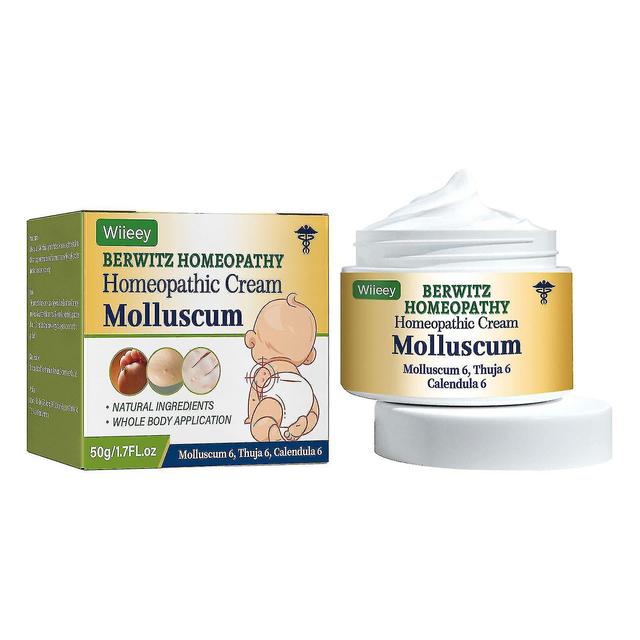 Molluscum Infection Treatment - Natural Homeopathy Cream and Granules Kit for Healing Molluscum Warts on Productcaster.