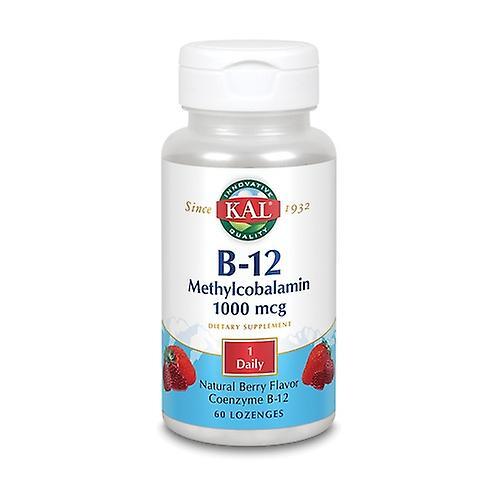 Kal Methylcobalmin Vitamin B12 60 Sublingual pills on Productcaster.