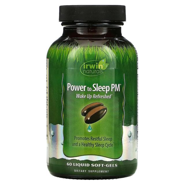 Irwin Naturals, Power to Sleep PM, 60 Soft-Gel liquidi on Productcaster.