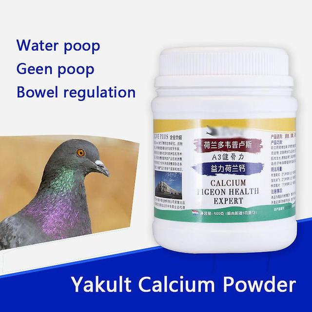 Visgaler Dutch Calcium, Good Absorption Effect For Homing Pigeons, Fast Racing Pigeons, Calcium Phosphate Powder 500g on Productcaster.