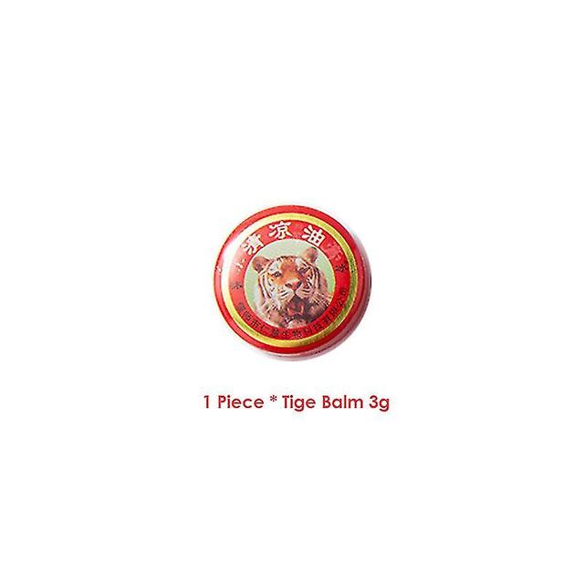 1/5pcs Tiger Balm Summer Cooling Oil Refresh Brain Drive Out Mosquito Eliminate Bad Smell Treat Headache Chinese God Medicine 1PC on Productcaster.