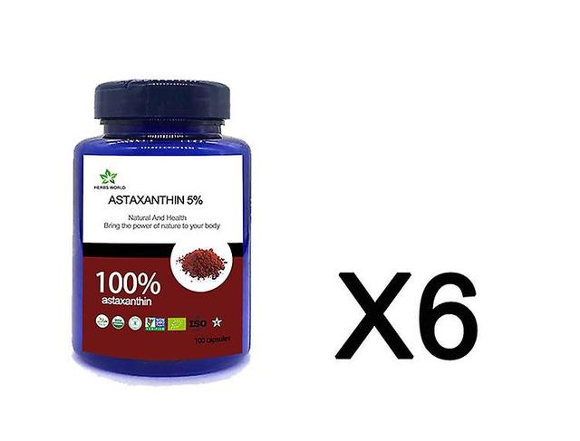 Vorallme 100% Natural Astaxanthin 5% 6 bottle 100pcs on Productcaster.