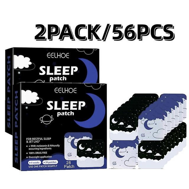 56pcs Sleep Patches Insomnie Sleep Aid Patch Décompression Améliorer Le Plâtre De Sommeil Pour Un Bon Sommeil À La Maison on Productcaster.