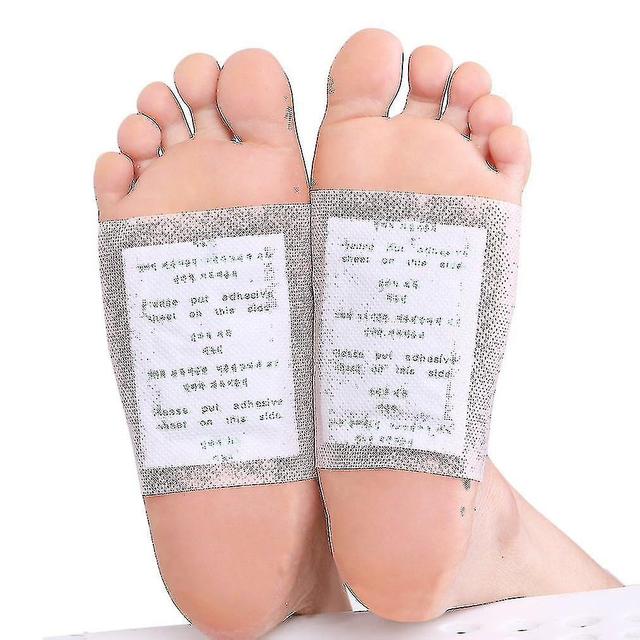 Detox Foot Pad Patches - Pack Of 100, Herbal Cleanse, Removes Harmful Toxins, Promotes Better Sleep on Productcaster.