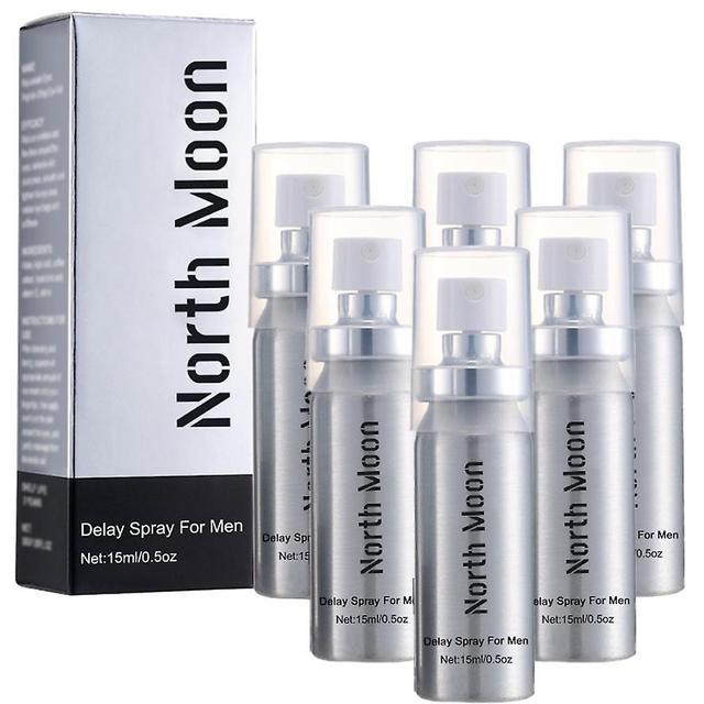 North Moon Men's Care Spray Stärkung des Männerkörpers Stimuliert die Vitalität und erhöht die Ausdauer Externe Wartungsmassage Ätherisches Öl 6PCS on Productcaster.