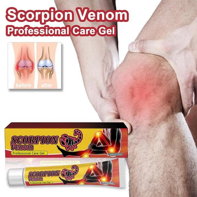 Pusili Gel de cuidado profesional de veneno de escorpión, terapia de articulaciones Crema de curación ósea Tratamiento de articulaciones de veneno ... on Productcaster.