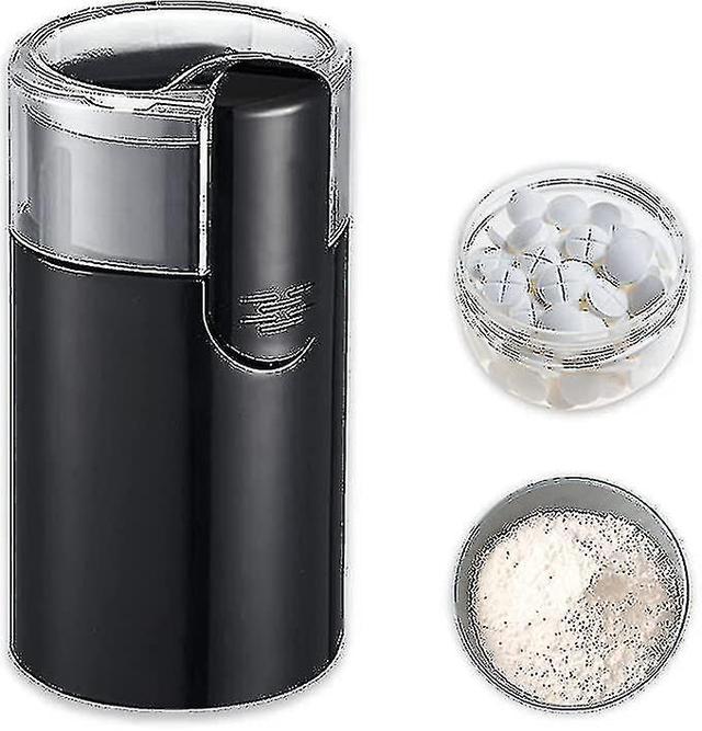 Wabjtam Electric Pill Crusher Grinder, Grinds Medicines And Vitamin Tablets Of Different Sizes Into Fine Powder - Pill Grinder Compatible Elderly, Chi on Productcaster.