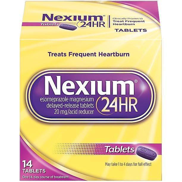 Nexium 24-hour delayed release heartburn relief tablets 14 count on Productcaster.