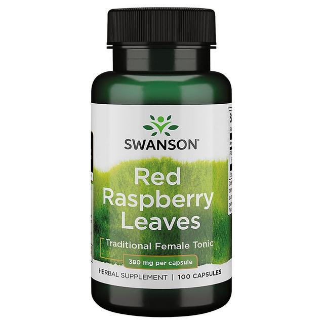 Swanson Red Raspberry Leaves 380 mg 100 Capsules on Productcaster.