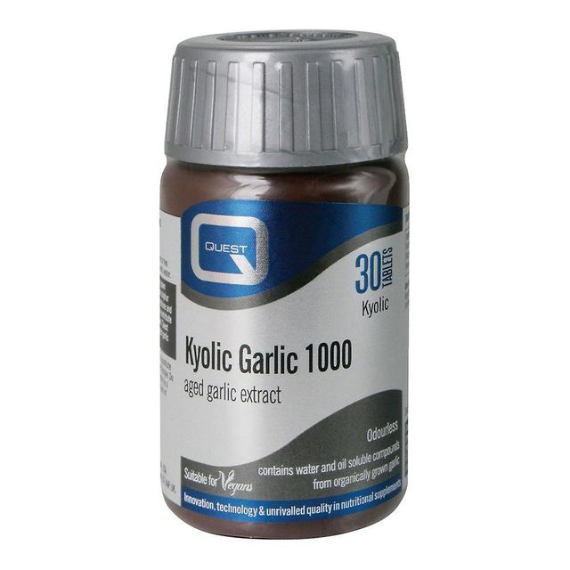 Quest Kyolic Garlic 1000mg Extract, 30 tablets on Productcaster.