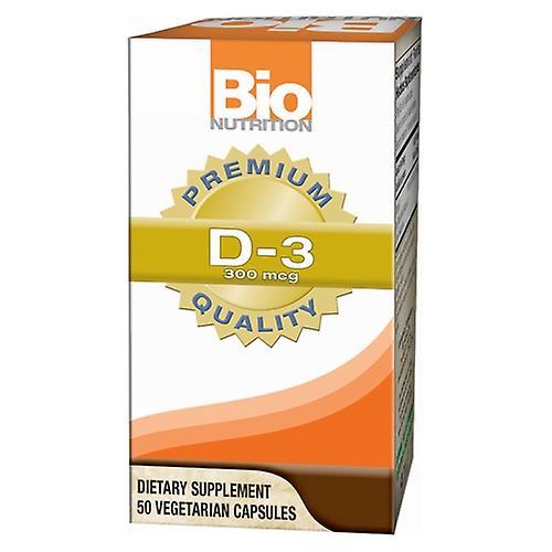 Bio Nutrition Inc Vitamin D-3, 12000IU 50 VEG CAPS (Pack of 4) on Productcaster.