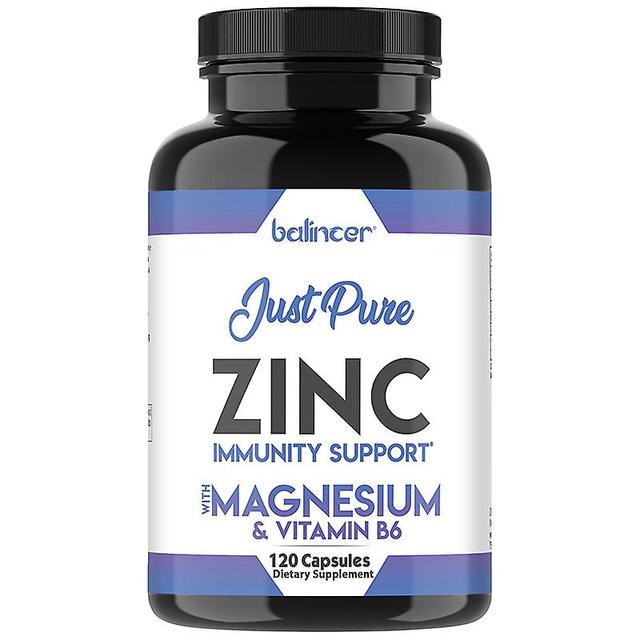 Tib Zinc Promotes Wound Recovery, Energy And Cell Growth, Boosts Immune System And Hormonal Development, Supports Antioxidant 120pcs A bottle on Productcaster.